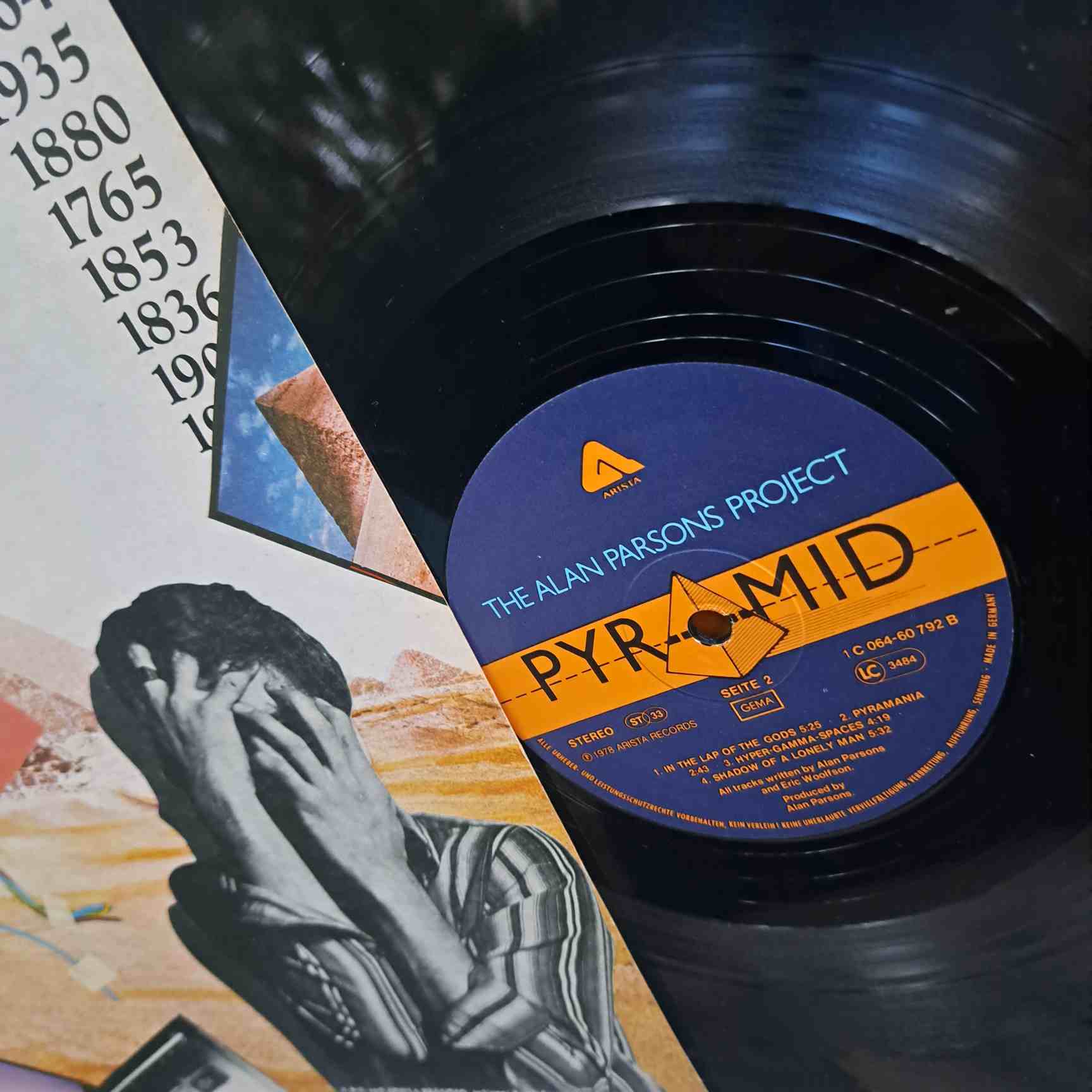Pyramid Disc The Alan Parsons Project – Pyramid – Disc Vinil LP VG+