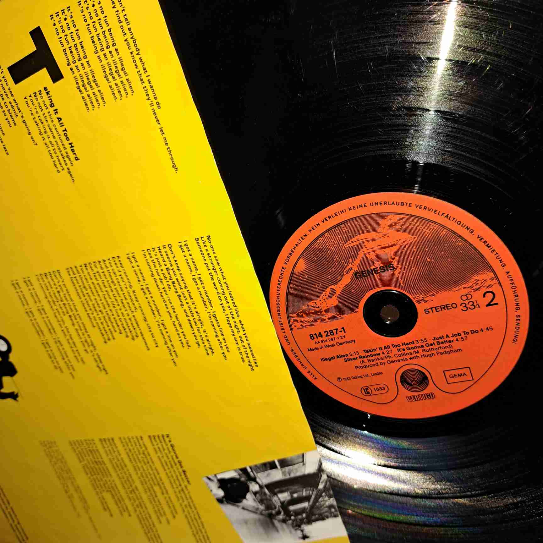 Genesis Disc Genesis – Genesis – Disc Vinil LP VG+