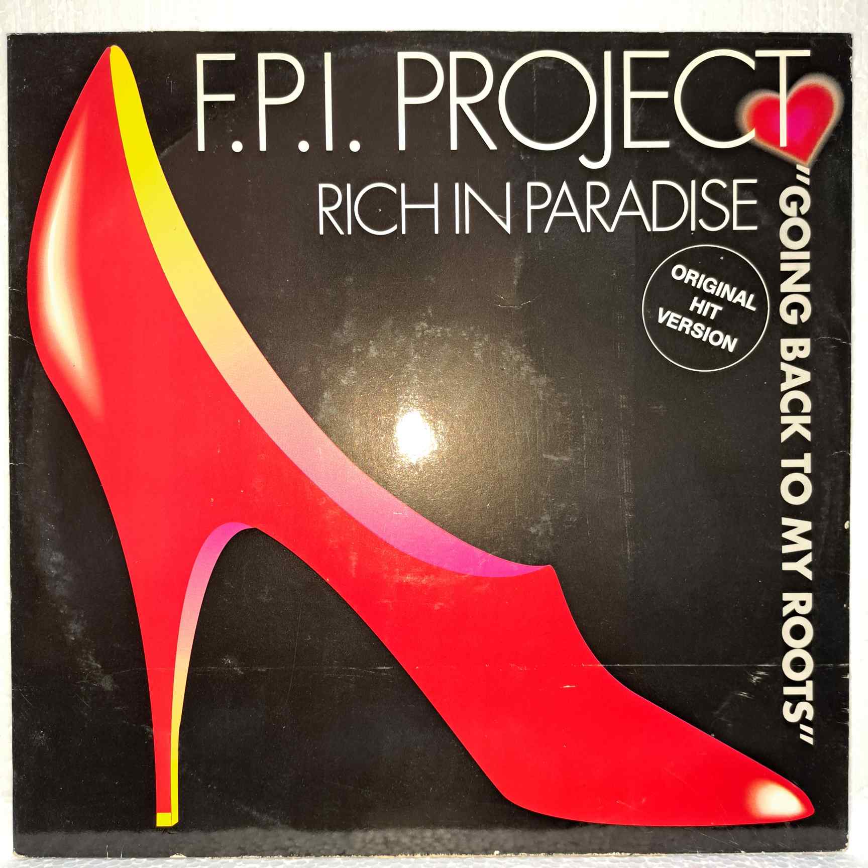 F.P.I. Project – Rich In Paradise – Disc Vinil MAXI 45 VG+ (lotF)